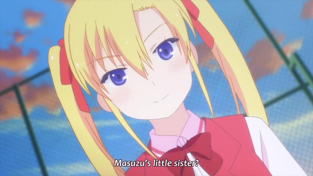 {A little sister that isn't MC's? In anime?!}
